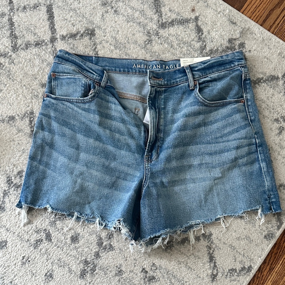 American Eagle Outfitters Light Blue Jean Shorts